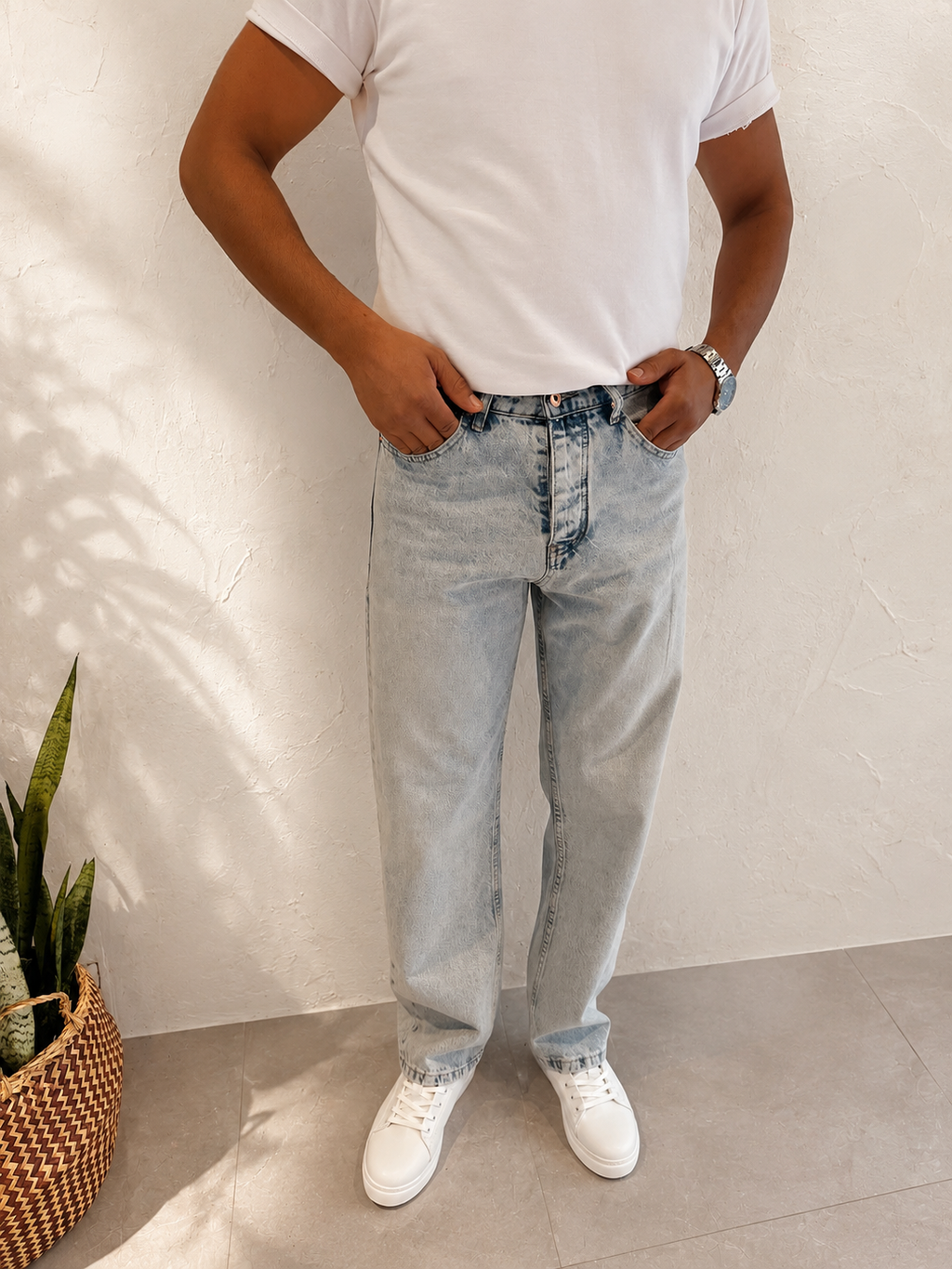 Buz Mavi Regular Jean