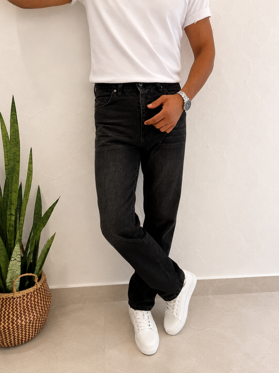 Antrasit Regular Jean