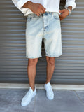 Erkek Baggy Jean Şort
