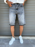 Erkek Baggy Jean Şort