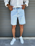 Erkek Baggy Jean Şort