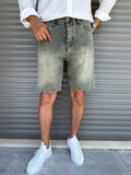 Erkek Baggy Jean Şort