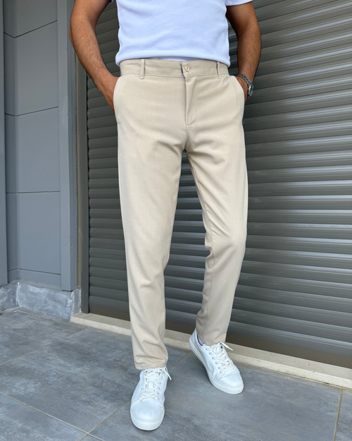 Slim Fit Kumaş Pantolon